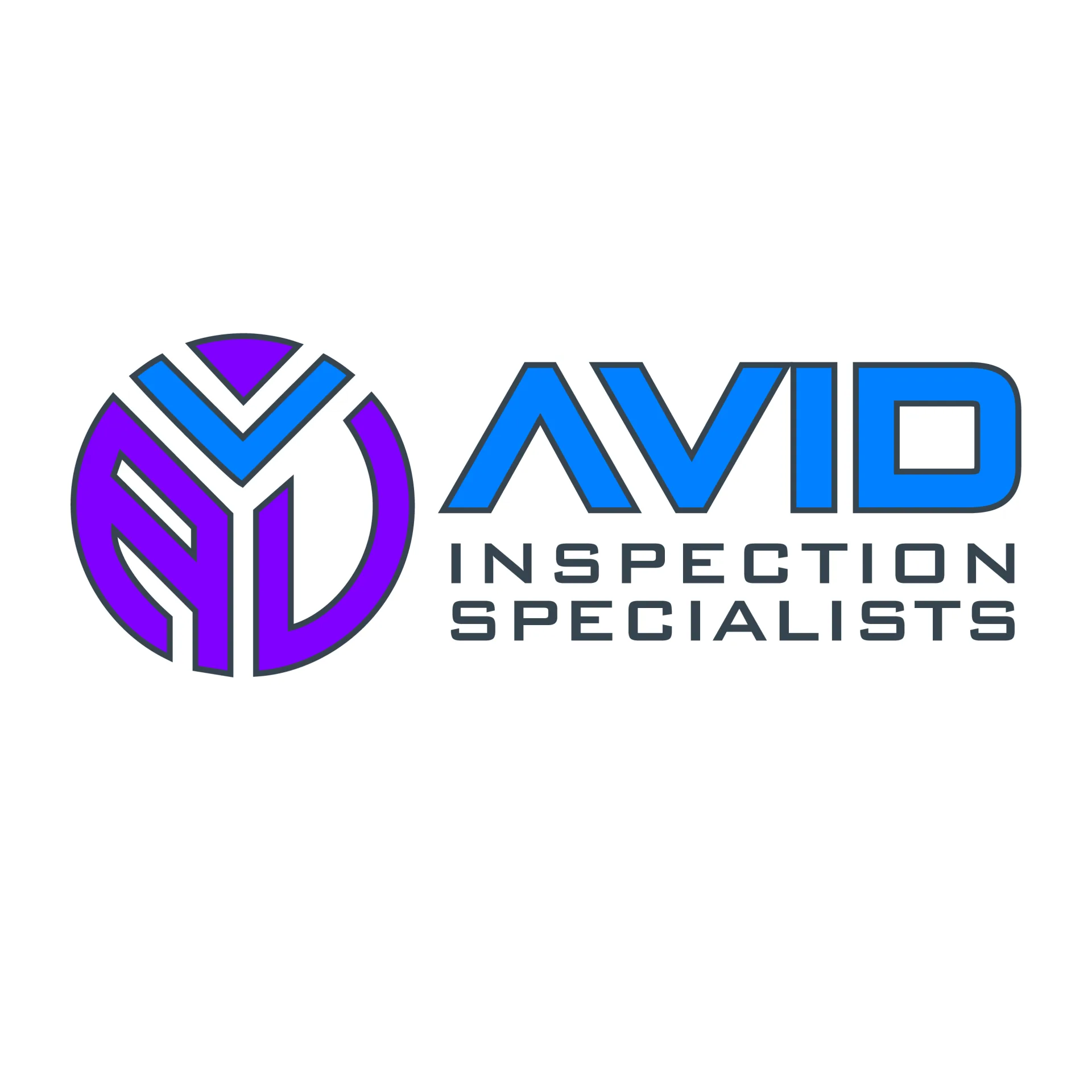 AVID Inspection Specialists logo designed by Cloud Mountain Graphics
